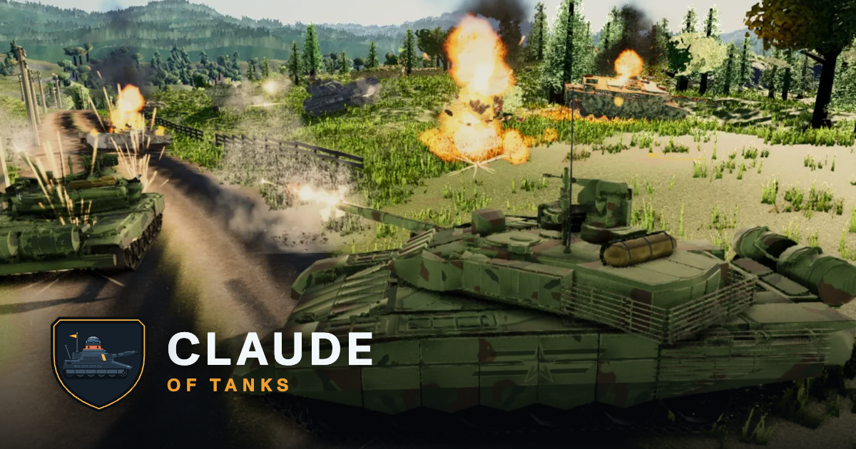 Official Claude of Tanks game artwork